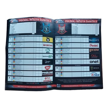 PROGRAM ENEA POLSKA vs RESZTA ŚWIATA GORZÓW 2012