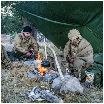 HELIKON SUPERTARP Кемпинговая ткань Тайга Зеленый