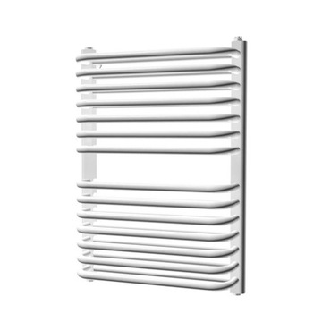 BIAŁY grzejnik łazienkowy 70 x 50 Standard 3D