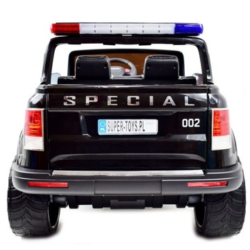 JEEP POLICE 4X4 С АМОРТИЗАТОРАМИ, ДИСТАНЦИОННЫМ УПРАВЛЕНИЕМ, РЕДУКТОРОМ/ XMX-601-1