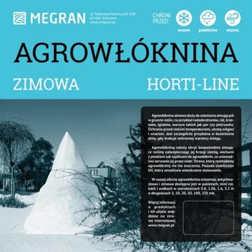 Agrowłóknina Zimowa HORTI-LINE Megran - 2,1 x 10 m