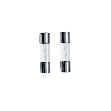 Bezpiecznik szklany, 20 mm, 1A, 2 szt.