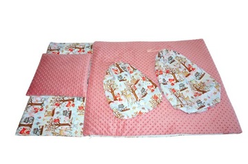 ŚPIWÓR KOŁDERKA POŚCIEL DO PRZEDSZKOLA + WORECZKI