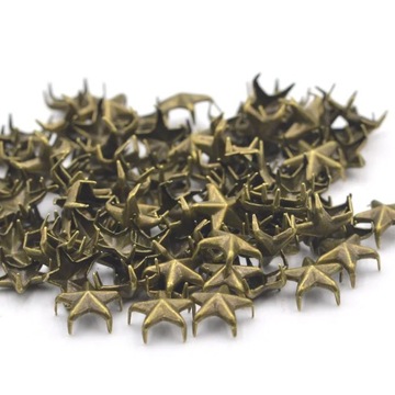 KALASO 100 шт., сумки для обуви из кожи с заклепками и шипами в стиле панк в стиле панк