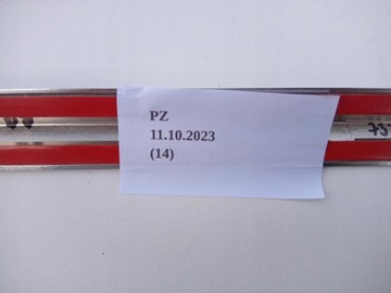 LIŠTA CHRÓM DVEŘE LEVÝ PŘEDNÍ NISSAN X-TRAIL T32