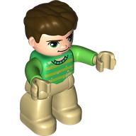 LS NOWE LEGO DUPLO FIGURKA PAN TATA RABUŚ ZŁODZIEJ SANDMAN PIASKOWY