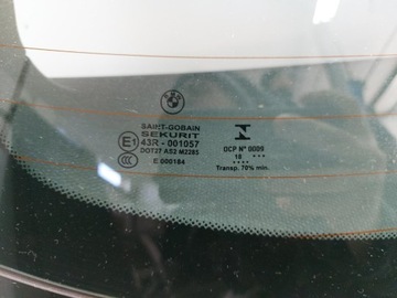 BMW I3 I01 VÍKO KUFRU KRYT KUFRU ČERNÁ