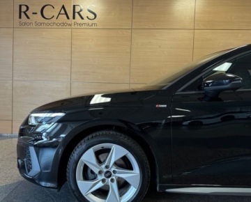 Audi A3 8Y Sportback 1.5 35 TFSI 150KM 2023 Audi A3 Sportback S-line Salon Polska Rej.:2024 rok CARS Warszawa 1.5 150KM, zdjęcie 5