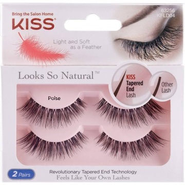 KISS Looks So Natural rzęsy na pasku Poise x2