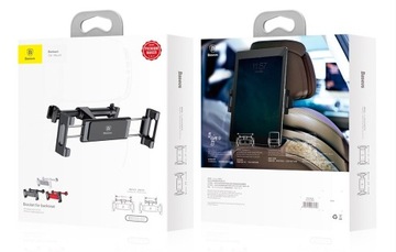 АВТОМОБИЛЬНЫЙ ДЕРЖАТЕЛЬ SOLID BASEUS ДЛЯ АВТОМОБИЛЯ НА ПОДГОЛОВНИКЕ, ПЛАНШЕТЕ, ТЕЛЕФОНЕ, ДО 13