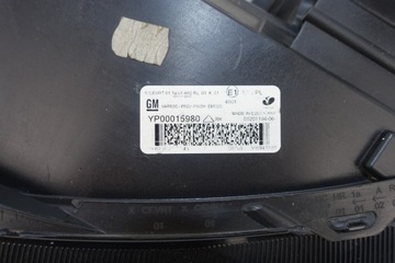 OPEL GRANDLAND X 2017- SVĚTLO PRAVÝ PŘEDNÍ PRAVÁ YP00015980