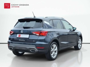 Seat Arona Crossover 1.5 EcoTSI 150KM 2021 Seat Arona 1.5 FR-line Faktura VAT Zadbany Model 2022 LED Bogata wersja, zdjęcie 25
