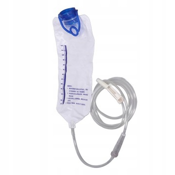 Domowy zestaw do lewatywy 1200 ml Trwałe pcv