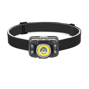 Latarka Czołowa z Akumulatorem 430lm LED COB Sensor Ruchu Vayox VA0025