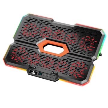 AAB EFFECTUM — бесшумная охлаждающая подставка для ноутбука с RGB-подсветкой, 9–17 дюймов