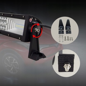 РАБОЧАЯ ФАРА ДАЛЬНЕГО РАСПОЛОЖЕНИЯ 80 см ARC 405 Вт 135 светодиодов 32