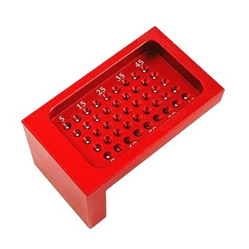 Прочная Т-образная металлическая линейка для пещер, направляющая линейка, деревянная линейка