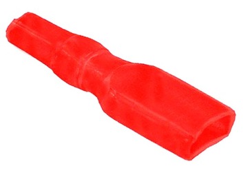Osłona konektora prosta 4,8/3.5/23mm 65835RT-10szt