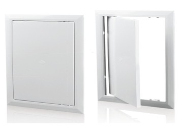 DRZWICZKI REWIZYJNE PLASTIKOWE 25X30cm 250X300mm BIAŁE ABS VENTIKA