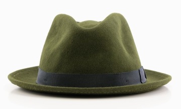 $165 Hickey Freeman Fedora Kapelusz r. M Wełna USA