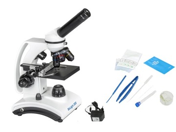 Микроскоп Delta Optical BioLight 300 с принадлежностями для детей, ШКОЛА