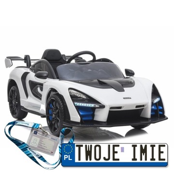 AUTO NA AKUMULATOR MCLAREN SENNA 2X45W EVA LED MP3