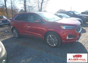 Ford Edge II 2024 Ford Edge 2024r., Titanium, 2L, od ubezpieczalni 2.0 Benzyna 253KM
