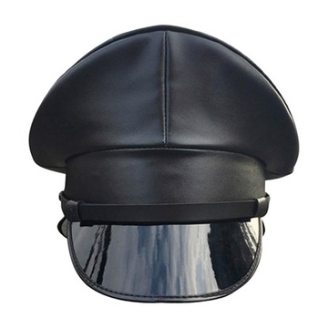 Czapka z daszkiem Czapka oficerska Deluxe Props czarna 57