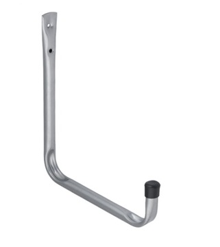 HPU260 HAK GARAŻOWY ŚCIENNY ZAGIĘTY UCHWYT 260x300