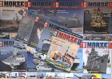Magazyn Morze Statki i okręty Rok 2009 KOMPLET