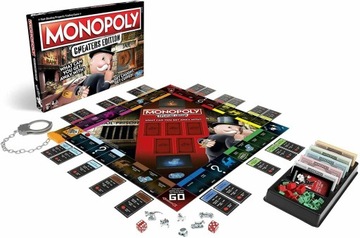 Настольная игра Hasbro Monopoly: Cheaters Edition E1871 наручники тюрьма PL