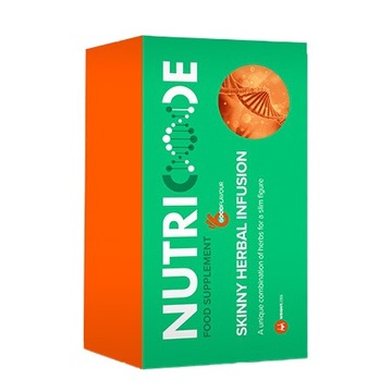 Herbata NA TRAWIENIE i UTRATĘ WODY Nutricode SKINNY HERBAL INFUSION mniszek