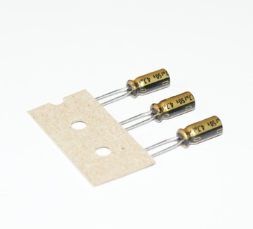 AUDIOPHIL NICHICON FG Fine Gold 4,7 мкФ/50 В - 3 шт. (#614)