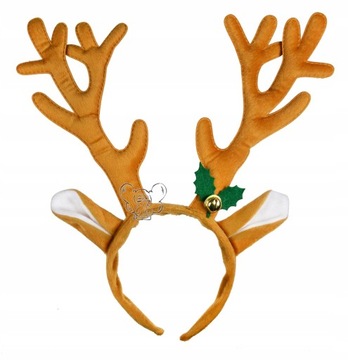 ПОВЯЗКА НА ГОЛОВУ ОЛЕНЬ ОЛЕНЬ БОЛЬШИЕ РОГА РОЖДЕСТВЕНСКИЙ