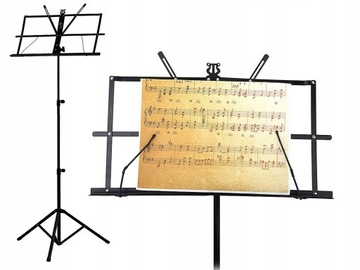 СКЛАДНАЯ МУЗЫКАЛЬНАЯ ПОДСТАВКА НАКОНЕЧНИК ПОДСТАВКИ КРЫШКА МУЗЫКАЛЬНОЙ ПОДСТАВКИ РЕГУЛИРУЕМЫЙ ЧЕХОЛ