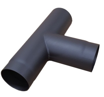 Тройник сгорания фи 130 АРТ-МЕТАЛЛ 90°