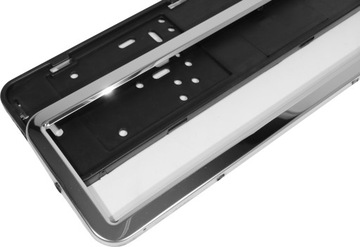 РАМКИ НОМЕРНОГО ЗНАКА НЕРЖАВЕЮЩАЯ СТАЛЬ ХРОМ НАБОР РАМОК 2 ШТ.