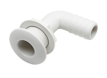 PRZEJŚCIE BURTOWE KĄTOWE PCV BIAŁE NA WĄŻ 20 MM