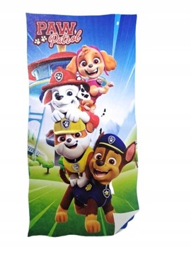 Ręcznik plażowy Psi Patrol 140x70cm 100% bawełna