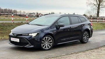 Toyota Corolla XII TS Kombi 1.8 Hybrid 122KM 2021 Toyota Corolla Raty 1.8 benz Hybrid Automat Navi Kamera radar Tablet Gwara, zdjęcie 5
