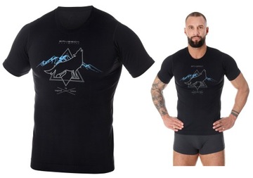 BRUBECK MEN ODDYCHAJĄCY TURYSTYCZNY T-SHIRT -M