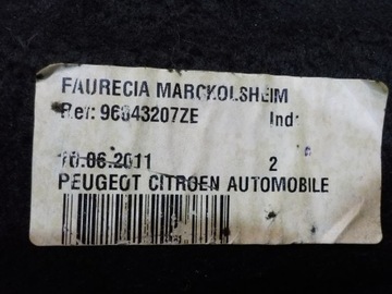 PEUGEOT 3008 11R 5D POLIČKA KUFRU 96843207ZE