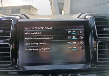 Citroen C5 Aircross SUV 1.6 PureTech 181KM 2019 Citroen C5 Aircross 1.6 Benzyna 180 KM, Salon Polska 1.6 Benzyna 180KM, zdjęcie 37