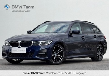 BMW Seria 3 G20-G21 Touring 2.0 320d 190KM 2020 BMW Seria 3 320d xDrive M Pakiet 190KM Head-UP HAK Dost.Komfort. Vat23 2.0