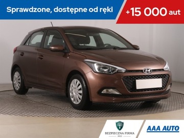 Hyundai i20 II Coupe 1.2 MPI 84KM 2017 Hyundai i20 1.2, Salon Polska, 1. Właściciel