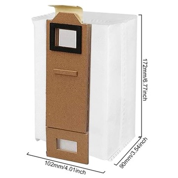 Мешки-пылесборники для станций Roborock T7S/T7 Plus/T7S Plus/S7