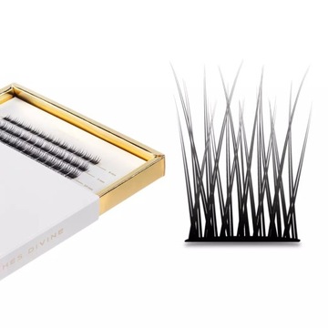 Master Box V-Lashes Divine Zestaw kępek 8-14mm CC