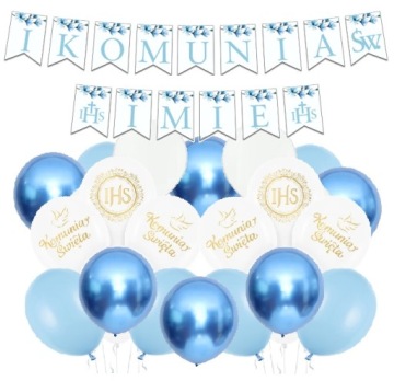 ШАРЫ, украшения для ПРИЧАСТИЯ, баннер НАЗВАНИЕ ПРИЧАСТВА