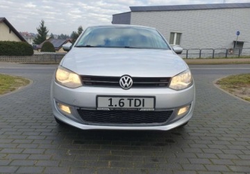Volkswagen Polo V 2010 Volkswagen Polo 1.6TDi 75KM 5-Drzwi Klima Grzane Fotele Czujniki Parkowania, zdjęcie 14