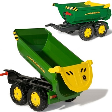 JOHN DEERE ROLLY TOYS PRZYCZEPA WYWROTKA 2-OSIE